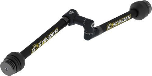 BEE STINGER Stabilizer Sport Hunter Xtreme Kit 10.8 Black with customizable end-weights for hunting bows, featuring matte finish.